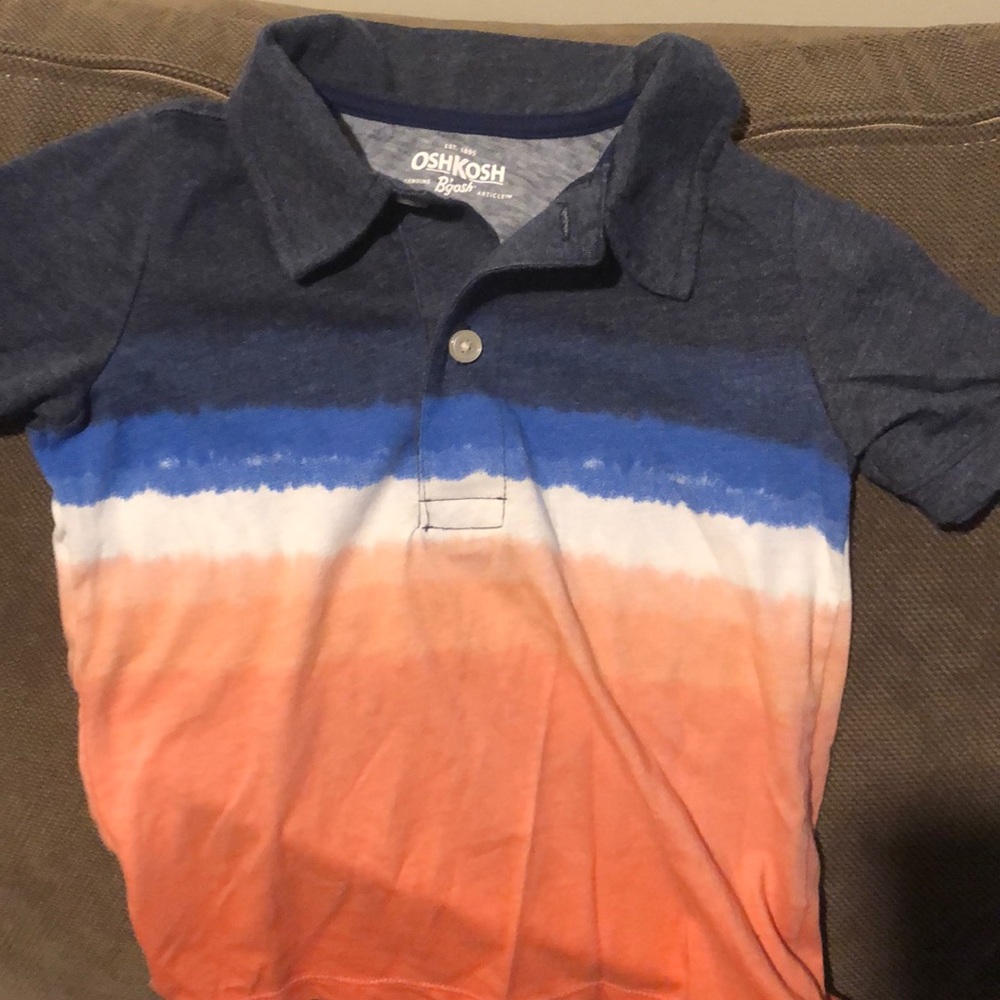 Boys button down T-shirt